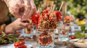 « Ces tomates cerises d'amour ont bluffé tous mes invités à l'apéro » : mes bouchées sur piques