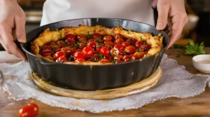 Fondante, caramélisée, prête en moins de 30 minutes : cette tatin salée d’avril remplace vos tartes aux tomates