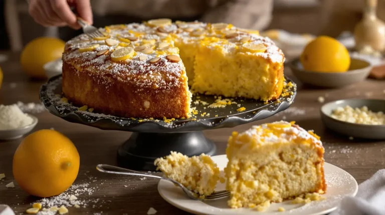 J'ai servi ce gâteau italien au citron à 10 convives : aucun n'a deviné ce que j'avais mis à la place de la farine