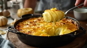 Pas besoin de crème : mon gratin dauphinois reste délicieusement fondant grâce au bon geste