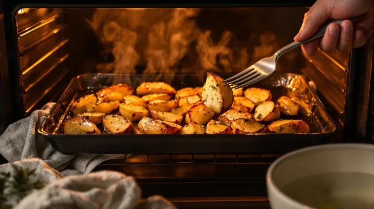 Pommes de terre au four : j’utilise cette astuce simple pour les rendre croustillantes à tous les coups