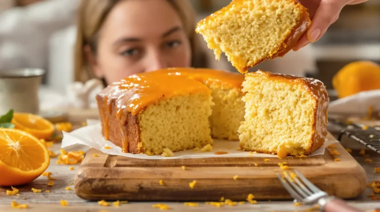 Vous n’avez jamais goûté un cake à l’orange aussi simple et savoureux : une recette qui frôle la perfection