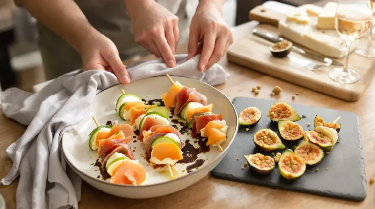 Brochette apéro à faire la veille pour gagner du temps brochette apéro à faire la veille