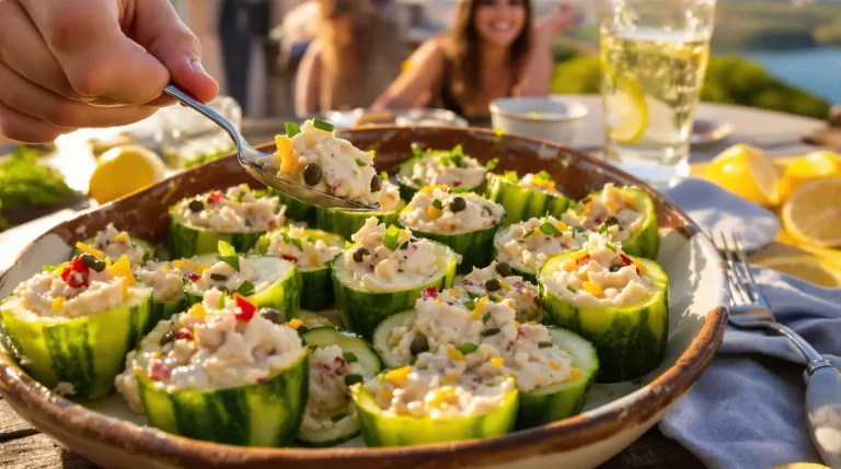 Cette entrée fraîche au concombre transforme mon apéro express en moment convivial digne des terrasses
