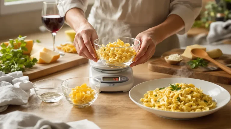 combien de grammes de pâtes par personne