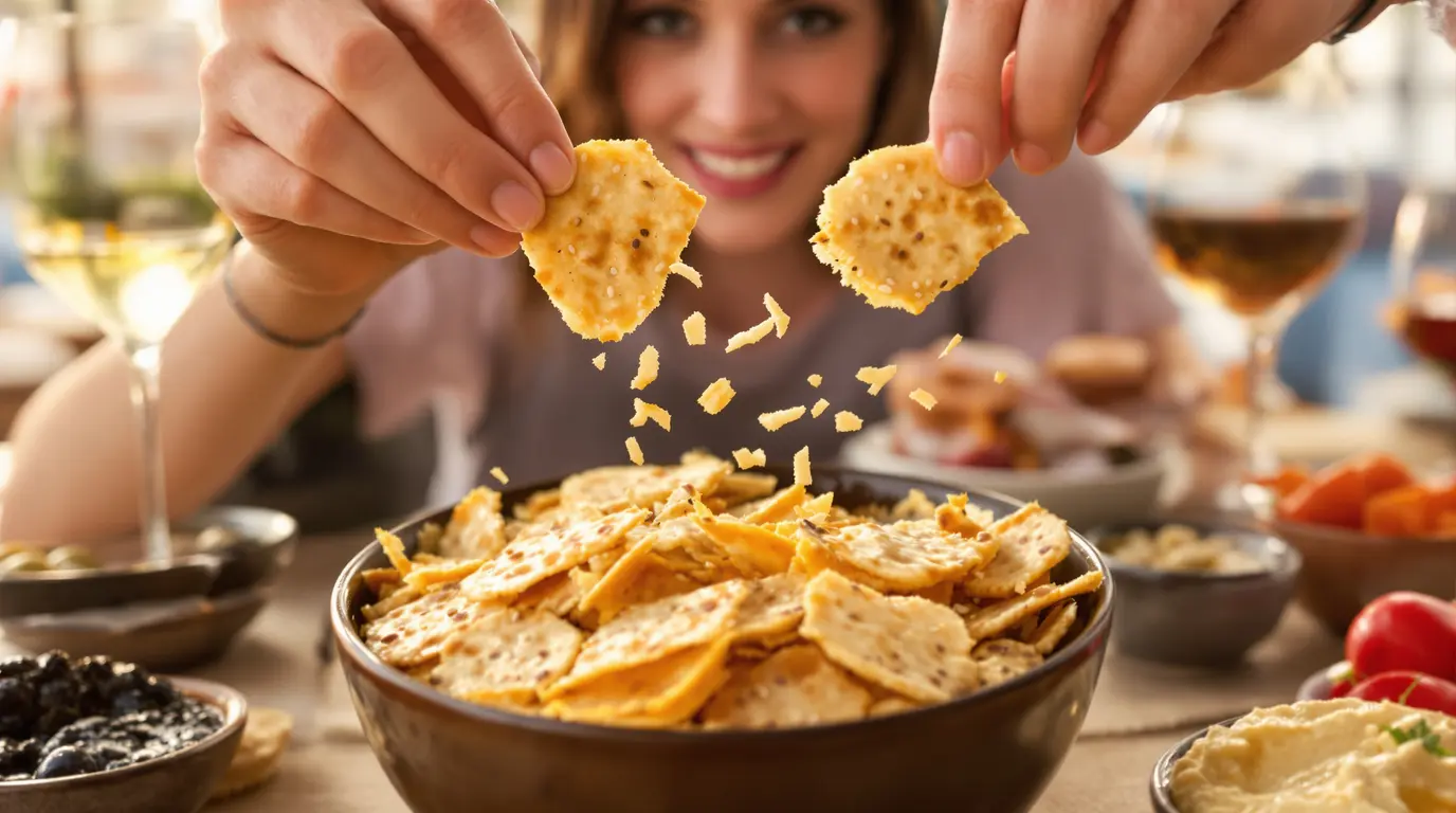 « Impossibles à reposer » : mes crackers maison aux graines sont si addictifs que j’en prévois le double à l’apéro « Impossibles à reposer » : mes crackers maison aux graines sont si addictifs que j’en prévois le double à l’apéro