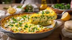 « Je ne cuisine plus jamais les petits pois autrement » : ma frittata au four remplace mes dîners de printemps