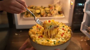 « Je ne cuisine plus que ça le soir » : mon bowl cake salé express prêt en 7 minutes avec les restes du frigo