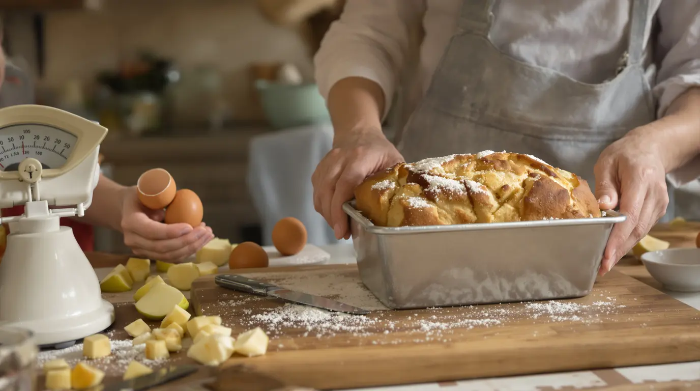 « Ma grand-mère ne pesait jamais rien : j’ai enfin compris l’astuce de son quatre-quarts aux pommes parfait » « Ma grand-mère ne pesait jamais rien : j’ai enfin compris l’astuce de son quatre-quarts aux pommes parfait »