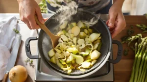 Ne jetez plus les tiges filandreuses des asperges : la technique des chefs pour en tirer le meilleur