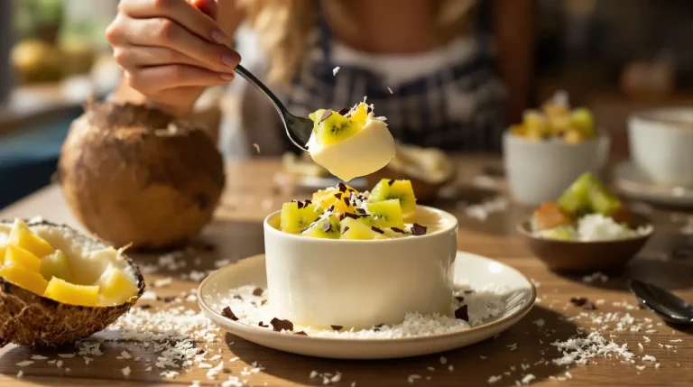 Plus léger qu'un flan antillais, ce dessert au bon goût de coco se prépare en un rien de temps Plus léger qu'un flan antillais, ce dessert au bon goût de coco se prépare en un rien de temps