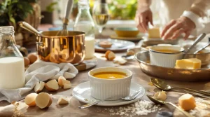 recette crème caramel grand-mère