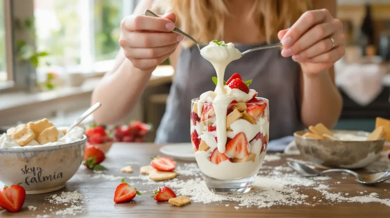 Tiramisu aux fraises : remplacez le mascarpone par ce laitage protéiné, vous divisez les calories par deux
