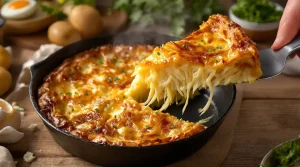 Trois ingrédients, une poêle, 10 minutes : cette galette ardéchoise dorée et fondante sublime la pomme de terre