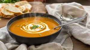 Velouté pois chiches-carottes au cumin : le dîner complet et healthy pour les soirs de flemme