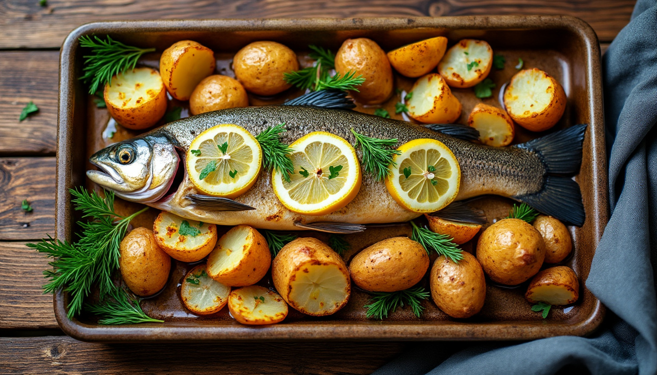 Comment réussir la cuisson des truites au four pour un plat savoureux découvrez nos astuces simples et efficaces pour réussir la cuisson des truites au four et obtenir un plat savoureux, tendre et plein de saveurs.