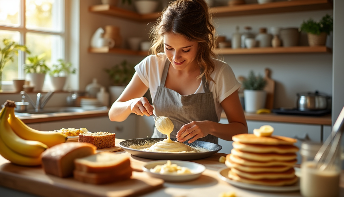découvrez cinq desserts délicieux, faciles et rapides à réaliser avec des bananes, parfaits pour toutes les occasions.