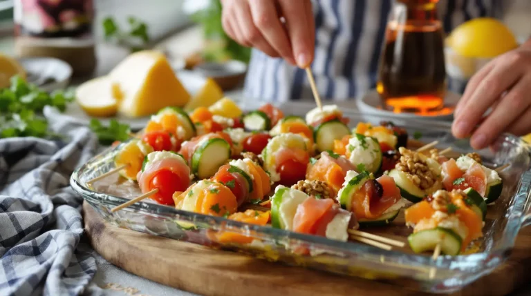 brochette apéro à faire la veille
