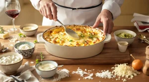 par quoi remplacer la béchamel dans un gratin