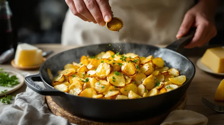 Redécouvrez la pomme de terre à la sarladaise croustillante pomme de terre à la sarladaise