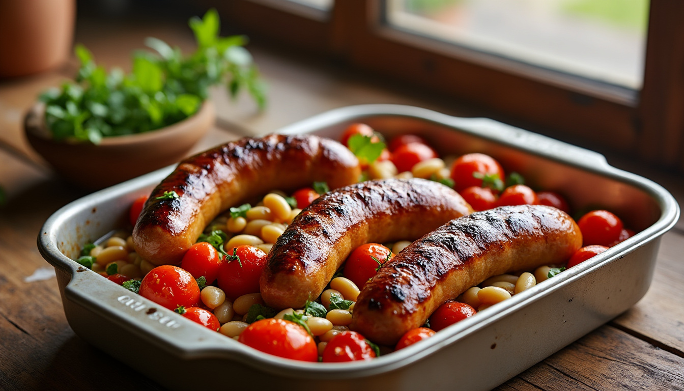 découvrez nos astuces simples et efficaces pour cuire parfaitement des saucisses au four et savourer un repas délicieux et facile à préparer.