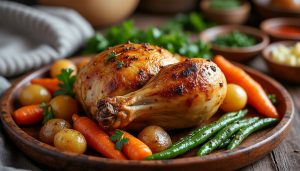 Cuisse de pintade au four : recette simple et savoureuse pour un repas réussi