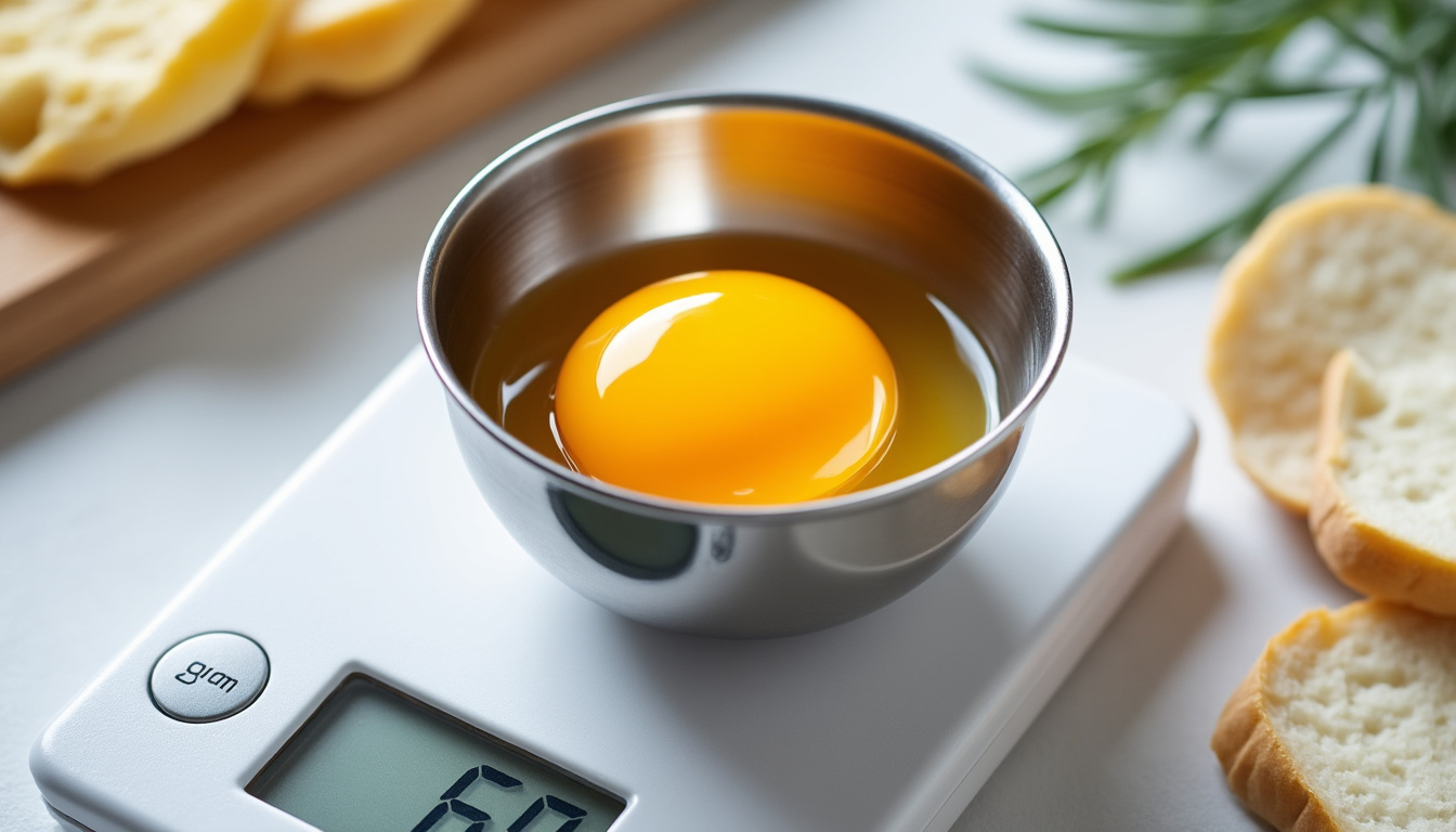 découvrez le poids moyen d'un jaune d'œuf et apprenez comment l'utiliser efficacement dans vos recettes culinaires pour sublimer vos plats.