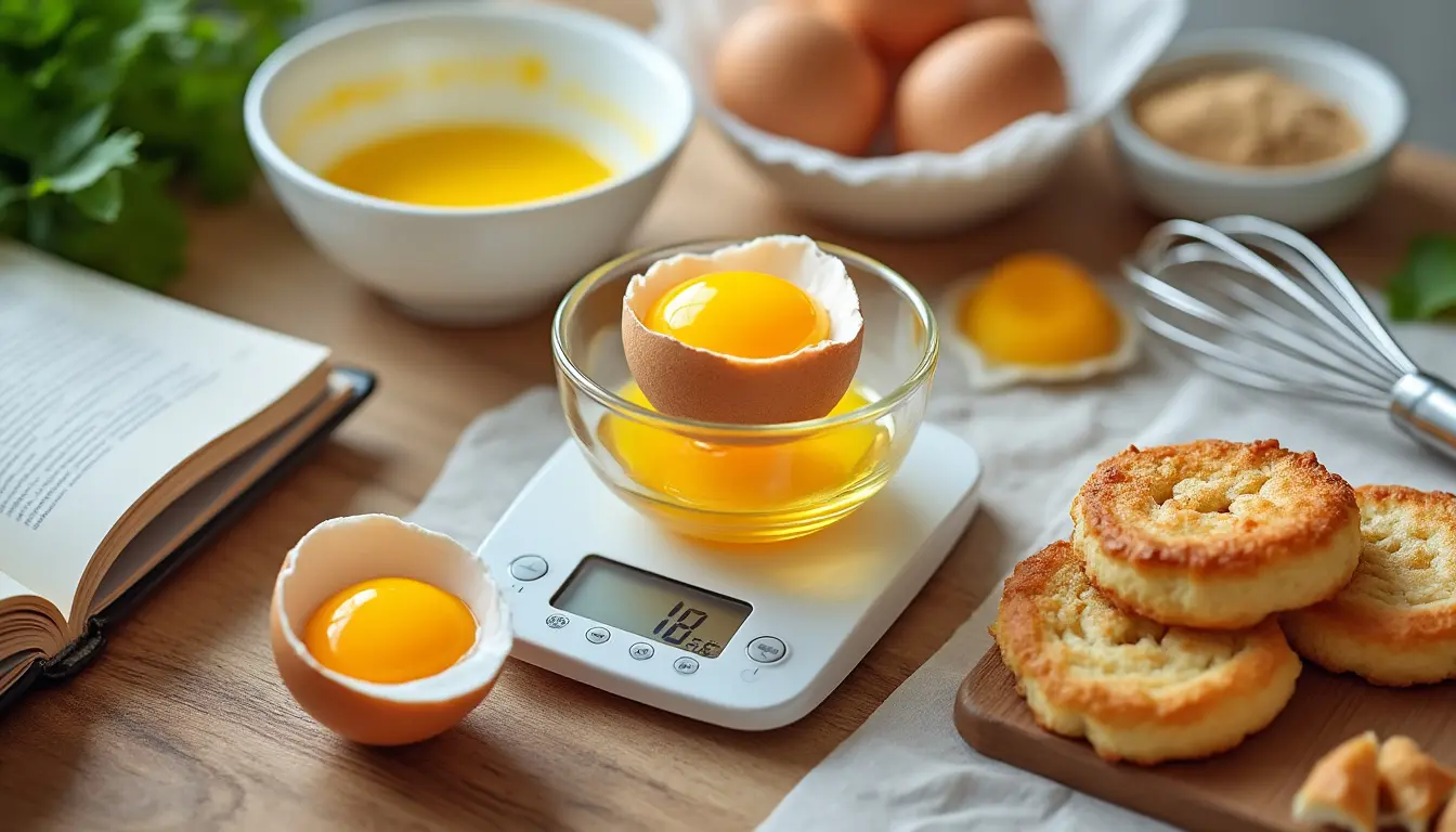 découvrez le poids exact d'un jaune d'œuf et apprenez comment l'utiliser efficacement dans vos recettes de cuisine pour des plats savoureux et bien équilibrés.