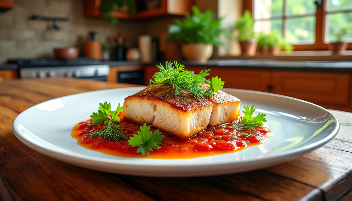 découvrez une recette gastronomique de poisson simple et rapide à préparer chez vous pour un repas délicieux et raffiné.