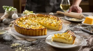 tarte aux poireaux à l'ancienne