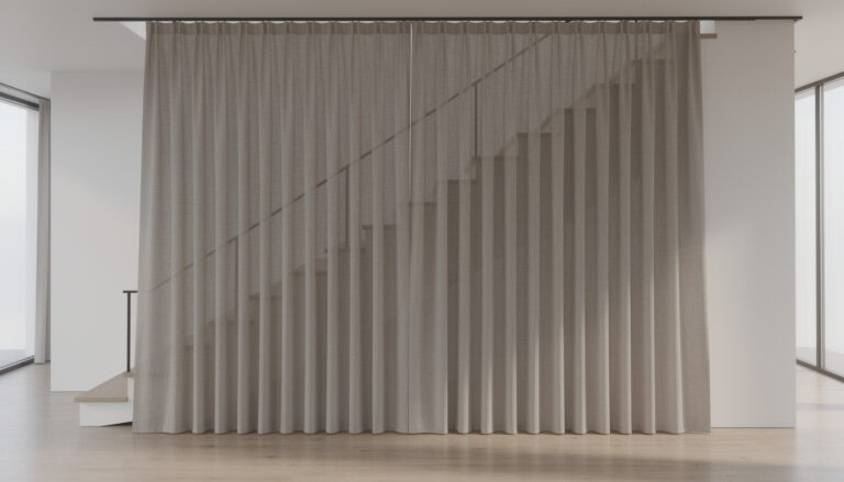 Comment choisir un rideau pour fermer une cage d'escalier efficacement découvrez comment choisir le rideau idéal pour fermer une cage d'escalier efficacement, en combinant esthétisme, praticité et isolation.